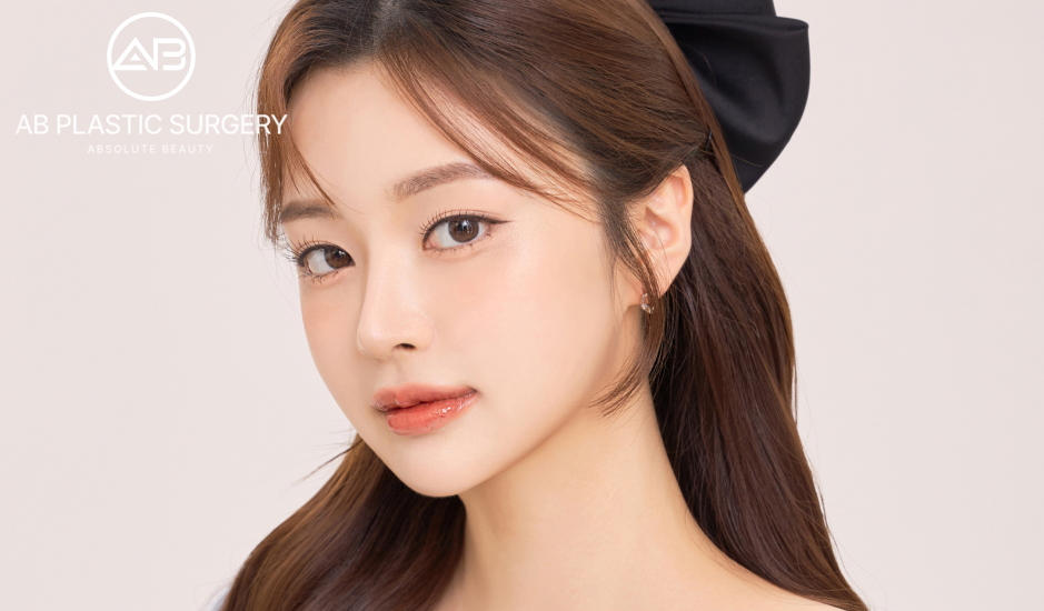 ภาพผู้หญิงทรงจมูกสโลป สันจมูกโค้งเล็กน้อยเป็นธรรมชาติ ปลายละมุนคล้ายตัว S สไตล์เกาหลี ยอดนิยมในหมู่คนไทยและดารา ศัลยกรรมเสริมจมูก โรงพยาบาลศัลยกรรมAB